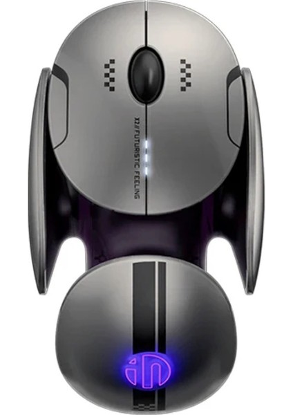 Premium Ultra Sessiz Kablosuz Mouse Hassas 800-2400DPI Gaming Mac Windows Ios Android Tablet Telefon Uyumlu