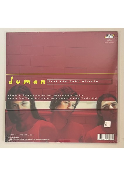 Duman Eski Köprünün Altında Lp Plak (Jelatininde Sıfır Orijinal 2019 Baskı Plak) fiyatları