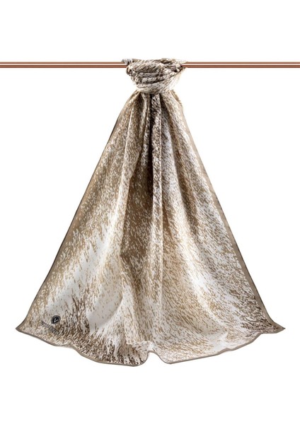 Lüks Medine Ipeği Zikzak Geometrik Desenli Taş Renkli 75X195 Kırışmaz Şal Moss Krep Dikiş Tipi Italyan Dikişli fiyatları