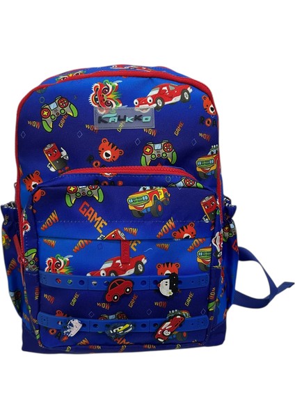 Ilkokul Çantası Desenli Sırt Çantası L5258