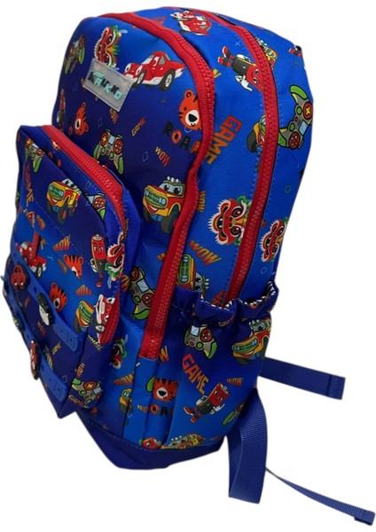 Ilkokul Çantası Desenli Sırt Çantası L5258 modelleri