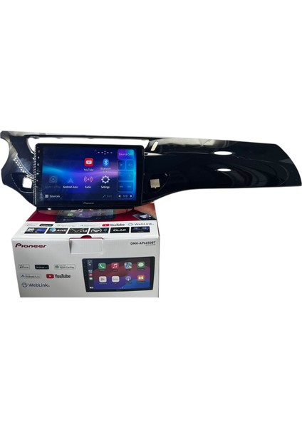 Citroen C3 2010 (Piano Black) Pioneer 4-64 Tam Profesyonel Oem Multimedia