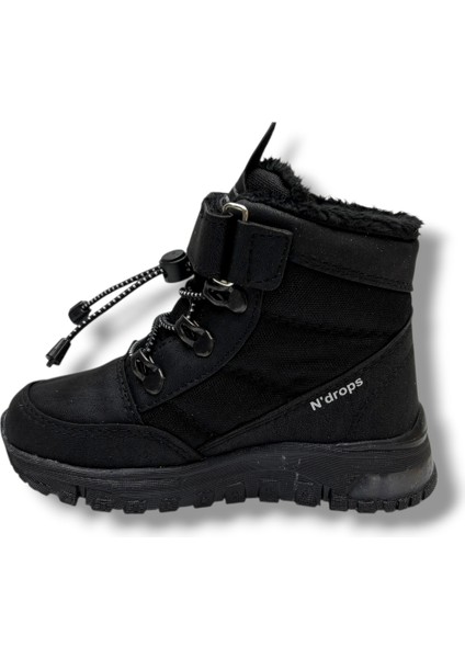 015-26 Deri Kürklü Kamuflaj Paraşüt Kumaş Çocuk Bot 26-30 modelleri