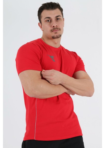 Satürn Antrenman T-Shirt Kırmız fırsatları