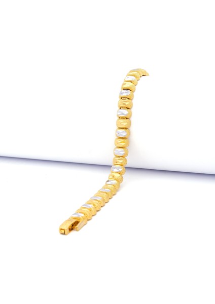 Altın Kaplama Lazer Kesim Kadın Bileklik BLK-1014