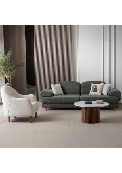 Lizbon Yataklı Sandıklı Koltuk Takımı 3+3+1+1 Antrasit indirimleri