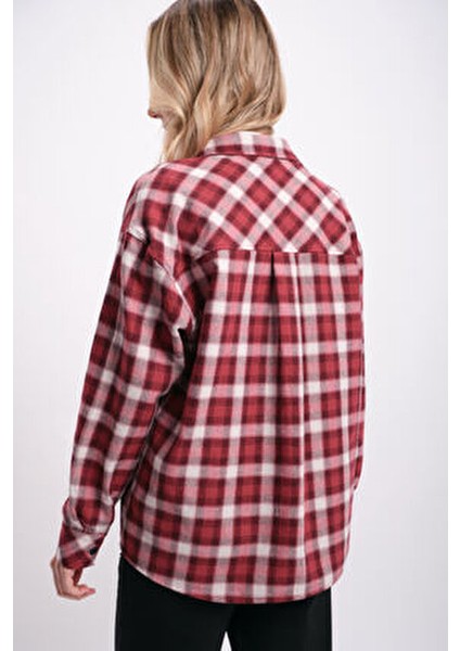 Oversize Geniş Kalıp Kareli Gömlek fiyatları