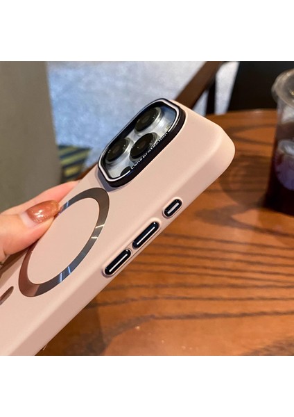 Iphone 16 Pro Uyumlu Lens Koruma Hediyeli Mat Magsafe Özellikli Kılıf fırsatları