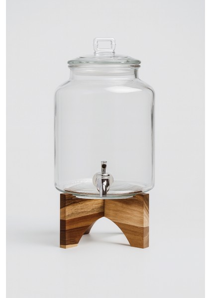 Akasya Standlı Cam Sebil 3l