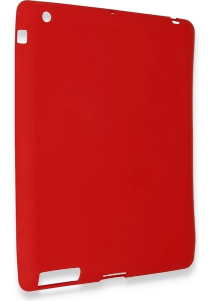 iPad 4 9.7 Kılıf Evo Tablet Silikon - KIRMIZI-(5796) - TG0012-2R5103 fiyatları