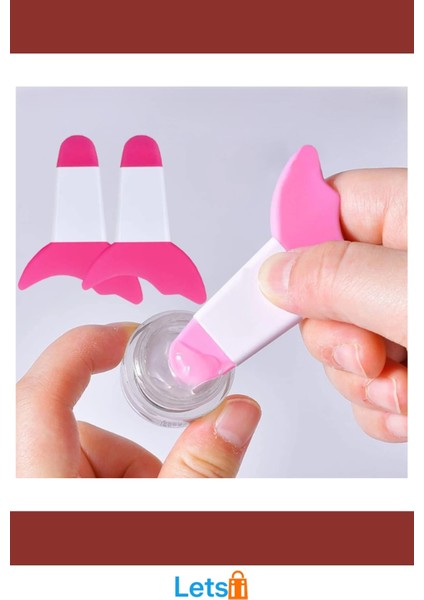 Yumuşak Silikon Göz Makyajı Yardımcısı Maskara ve Eyeliner Uygulayıcı modelleri