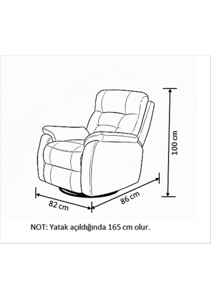 Evim Şahane Antony Tv / Baba Koltuğu Sallanır-Döner Mekanizmalı indirimleri