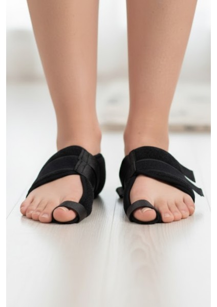 Ayak Başparmak Düzeltici Gece Ateli – Taraklı Ayak ve Kemik (Halluks Valgus) Için Ortopedik Korse