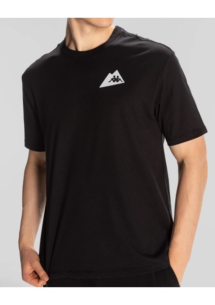 Frotis Erkek Siyah Regular Fit Tişört indirimleri