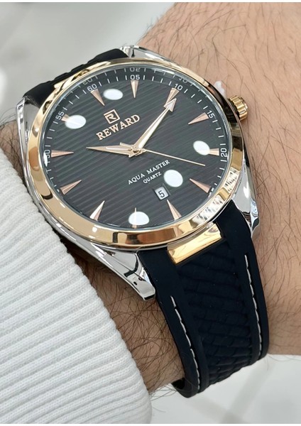 Silikon Kordon Erkek Kol Saati Su Geçirmez 2 Yıl Garantili