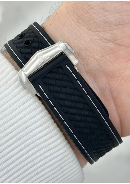 Silikon Kordon Erkek Kol Saati Su Geçirmez 2 Yıl Garantili fırsatları