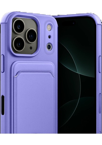 Apple iPhone 17 Pro Kelvin Kartvizitli Silikon - LILA-(5796) - TG0012-2RL615 fiyatları