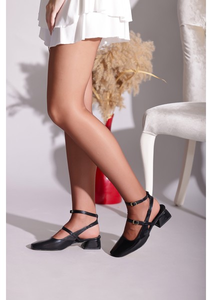 Mary Jane Kısa Topuklu Kare Burun Günlük Kadın Ayakkabı fiyatları