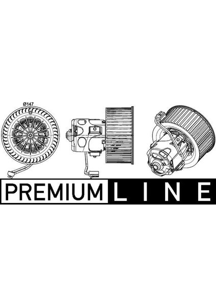 AB151000P Kalorıfer Motoru Bmw F07 F10 F11 F18 F12 F13 64119242607