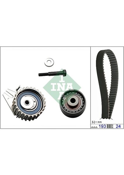 530062310 Eksantrik Gergi Kiti Fıat Doblo 01> Brava 96>01 Bravo 96>01 Palıo 00> Marea 96> 1.9td 193X240 71736714