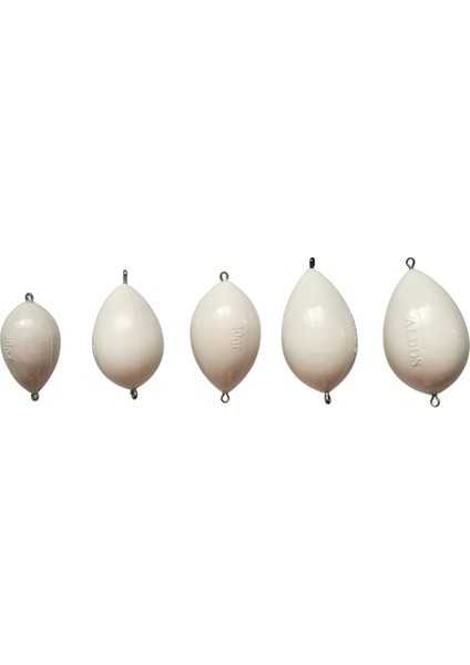 Bulrag Zargana Topu Olta Şamandıra Karışık Gramajlı Set Beyaz