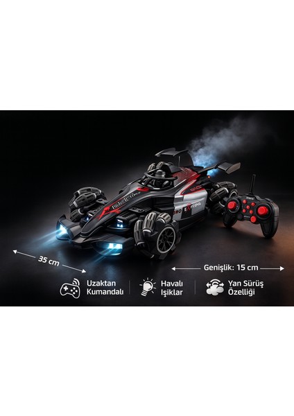 Racing Spray F1 Drift Uzaktan Kumandalı indirimleri