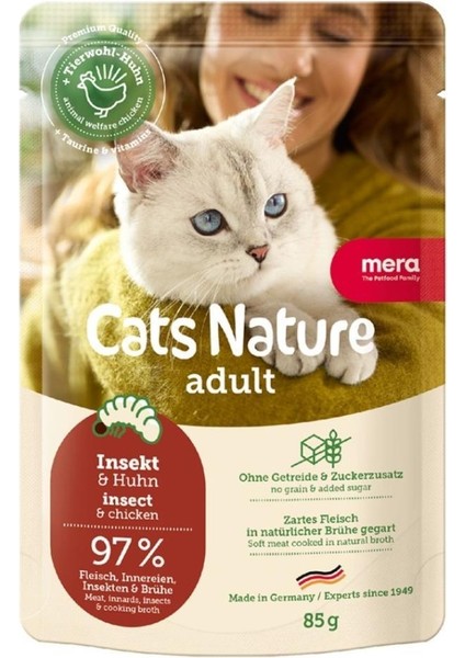 Insect Yetişkin Kedi Yaş Maması 85 gr