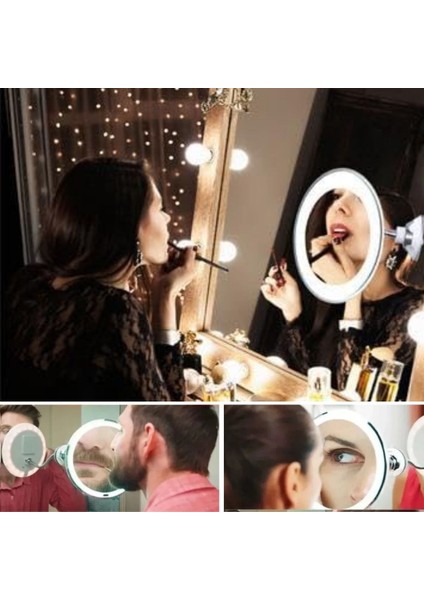 BUFFER® 360° Döner Esnek Makyaj Aynası fırsatları