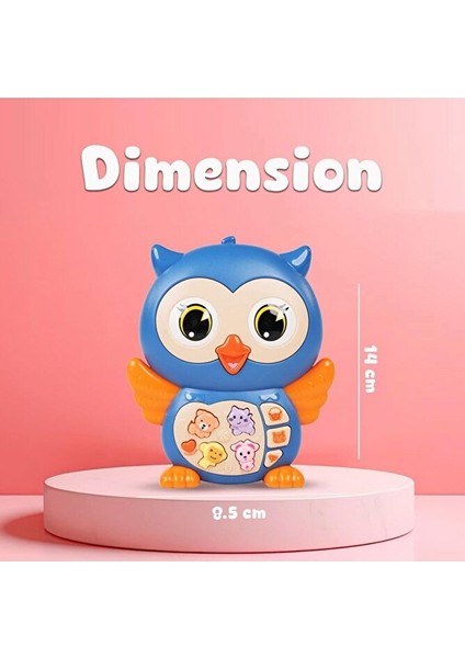 Oyuncak Işıklı ve Müzikli Eğitici Baykuş Bebek Piyanosu (Ses Kademeli) Eğitici Bebek Oyuncakları fiyatları