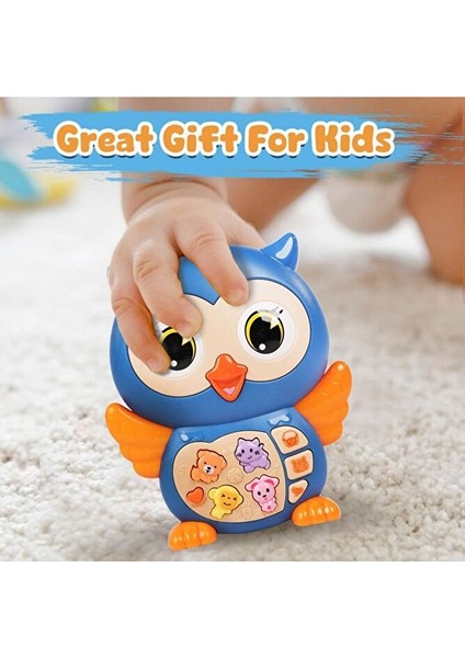 Oyuncak Işıklı ve Müzikli Eğitici Baykuş Bebek Piyanosu (Ses Kademeli) Eğitici Bebek Oyuncakları modelleri