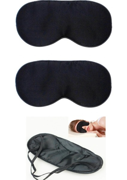 Uyku Maskesi - Göz Bandı 2 Adet
