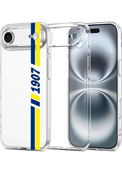 Iphone 17 Air Uyumlu Desenli Şeffaf Silikon Kılıf modelleri