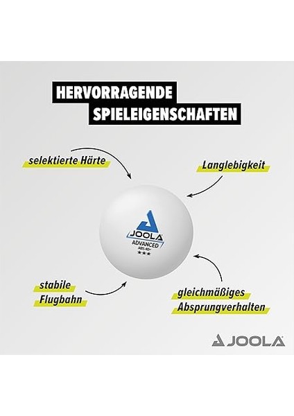 Masa Tenisi Topları, 3 Yıldız, Eğitim, Gelişmiş 40+ mm Çapında, Birinci Sınıf Masa Tenisi Topları fırsatları