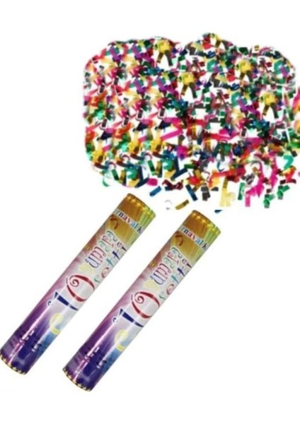 2 Li Karışık Renkli Konfeti