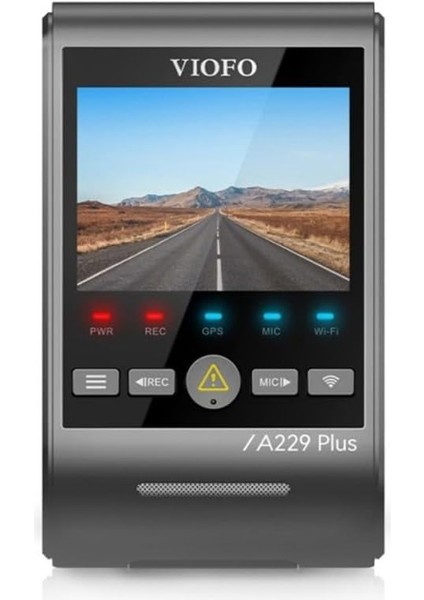 A229 Plus 2k Hdr Sony Starvis 2 Sensörlü Wi-Fi Gps'li Araç Kamerası