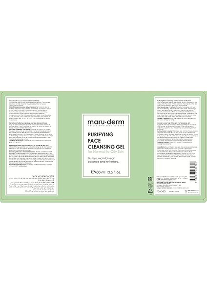 Karma ve Yağlı Ciltler Için 400 ml Yüz Yıkama Jeli fiyatları