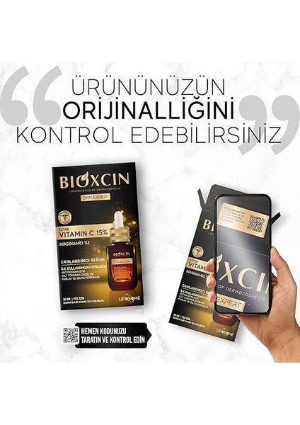 Ester Vitamin C 15% Canlandırıcı Serum 30 ml – Niasinamid, Lipozom Teknolojisi, Antioksidan Etki – Cilt Tonu Eşitleyici ve Aydınlatıcı Serum fırsatları