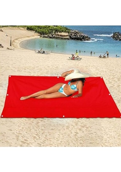 Katlanır Kamp Çadırı Gölgelik Güneşlik Tente Branda Piknik Örtüsü Kamp Çadır Plaj Yer Mat (Mavi) modelleri