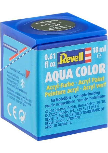 - Su Bazlı Maket Boyası Koyu Yeşil Mat 18 ml (36139)