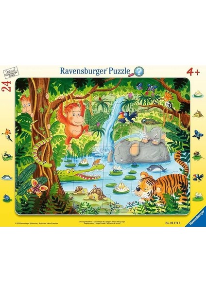 Çer Yapboz, Jungle, 24 Parça