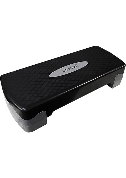 Step Tahtası, 2 Kademeli, 68X28X10-15 Cm, Siyah-Gri fiyatları