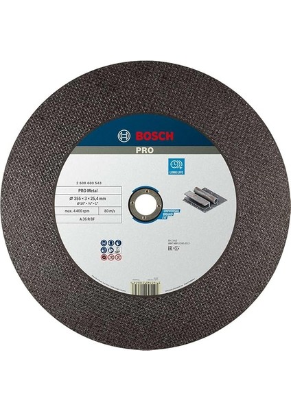 Professional Aksesuar 2608600543 Kesme Diski, Gri, 2608600543