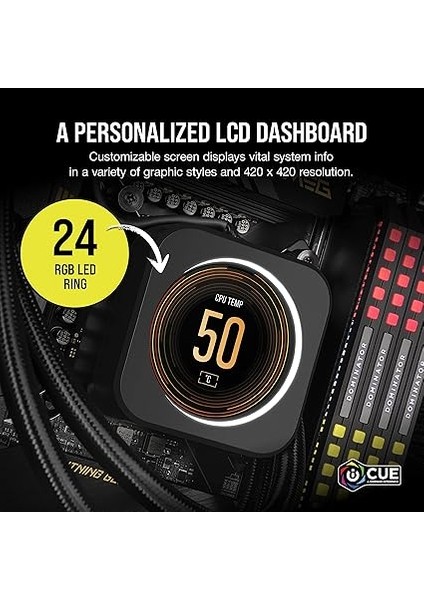 Icue Elıte Cpu Cooler LCD Display Upgrade Kit Siyah (CW-9060056-WW) modelleri