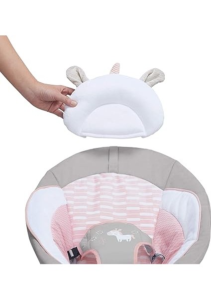 Rahatlatıcıana Kucağı, Sesler ve Titreşimler, 0-6 Ay, 9 Kg'ya Kadar - Flora The Unicorn (Pembe) indirimleri
