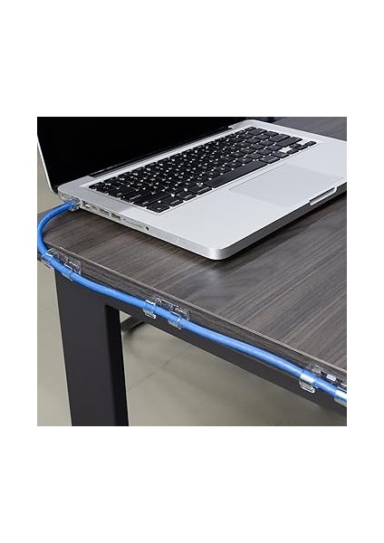 20'li Yapışkanlı Kablo Klipsi Seti – Kablo Düzenleyici, Masa Üstü ve Duvar Için Kablo Tutucu, Kablo Sabitleyici Aparat – Ev Ofis Kablo Yönetimi, Usb, Şarj, Ethernet Kablosu Için Uygundur fiyatları