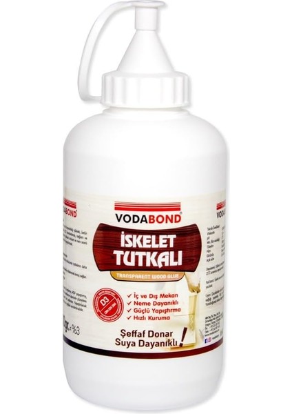 53.03.034 Iskelet Tutkalı 600G, Şeffaf