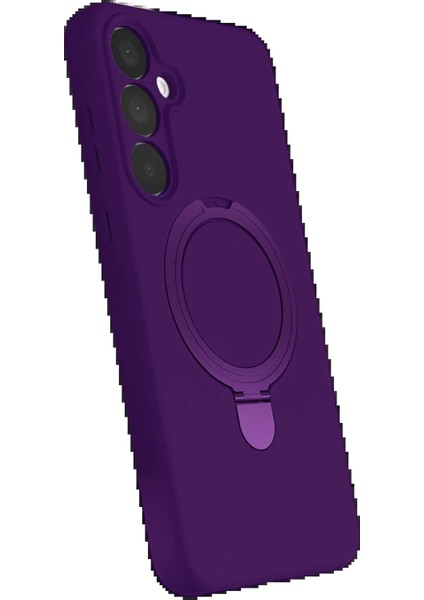 CPT83 Samsung Galaxy A16 5g Regal Magsafe Standlı Kapak - Derin Mor fiyatları