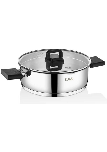 Collection 8 Parça Katlanabilir Saplı Süzgeç Ağızlı Indüksiyon Taban Çelik Tencere Seti ( 1151 - Gümüş ) fiyatları