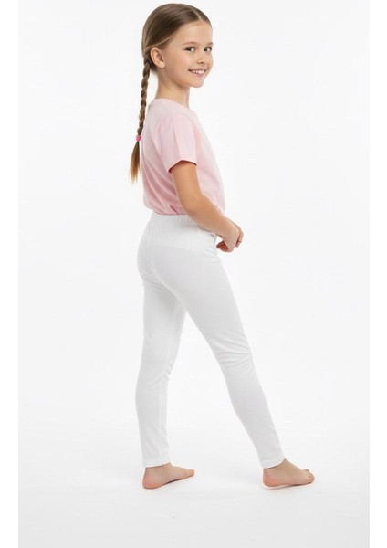 Kız Çocuk Pamuklu Likralı Tayt modelleri