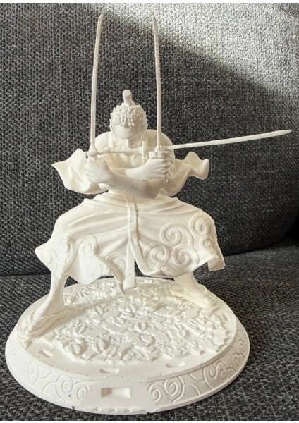 CRAFTSY3D Roronoa Zoro Büst – One Piece Esintili 3D Baskı Dekoratif Koleksiyon Heykeli fırsatları